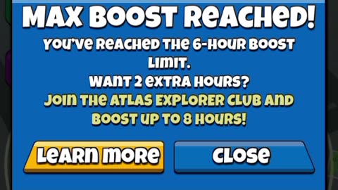 Atlas Earth | Maximum Of 6 Hours Boost At A Time | Collect Rent From Virtual Land