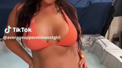 milf modelling bikini