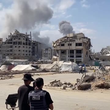 Gaza this morning and every morning, may God keep us steadfast