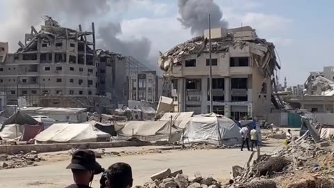 Gaza this morning and every morning, may God keep us steadfast