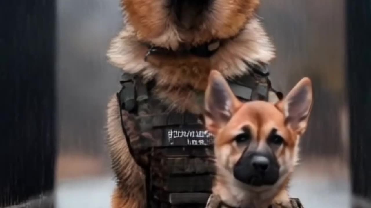 Silent Guardian on Duty; Shocking the Entire Scene