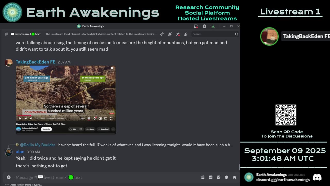 Earth Awakenings - Livestream 1 - #4007