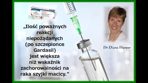 Dr Diane Harper o szczepionce Gardasil przeciwko HPV i o wielkim lobbingu firmy Merck (Planete+)