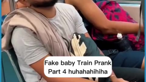 😱 Watch People's Reactions to This Baby Prank! 👶🚂