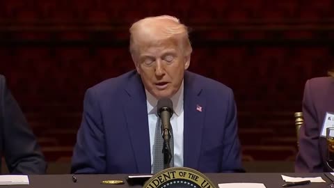 POTUS attends his first meeting as Chair of the Kennedy Center Board of Trustees