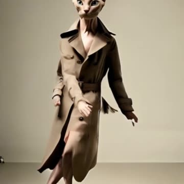 Ai funny cat dance short video