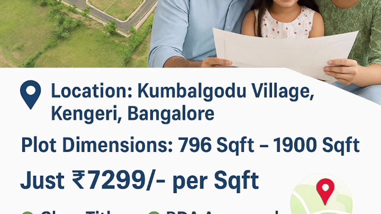 BDA APPROVED LAYOUT – PREMIUM PLOTS FOR SALE | बीडीए अनुमोदित लेआउट - बिक्री के लिए प्रीमियम प्लॉट |