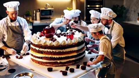 IT TAKES A VILLAGE TO BAKE A CAKE