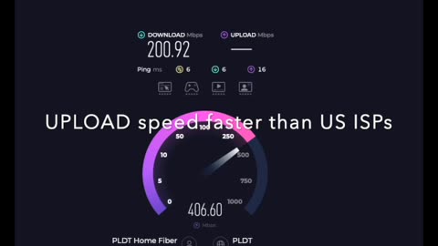 PLDT Fiber Internet Faster Upload Than Verizon Home and Spectrum Internet!