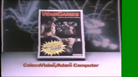 War Games ColecoVision & ADAM Computer Video Game TV Commercial from 1984