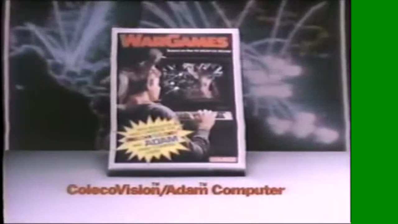 War Games ColecoVision & ADAM Computer Video Game TV Commercial from 1984