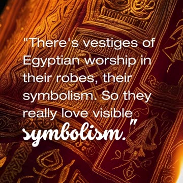Egyptian Symbols Still Woven Into Papal Power