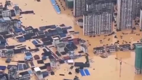 China Faces Catastrophic Flooding: Over 837 Feet of Water Forces Mass Evacuations