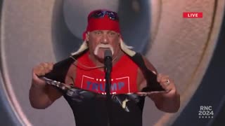 Hulk Hogan at the 2024 RNC