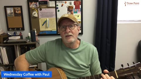 Wednesday Coffee with Paul