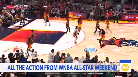 WNBA's biggest stars show off their talent in a friendly rivalry
