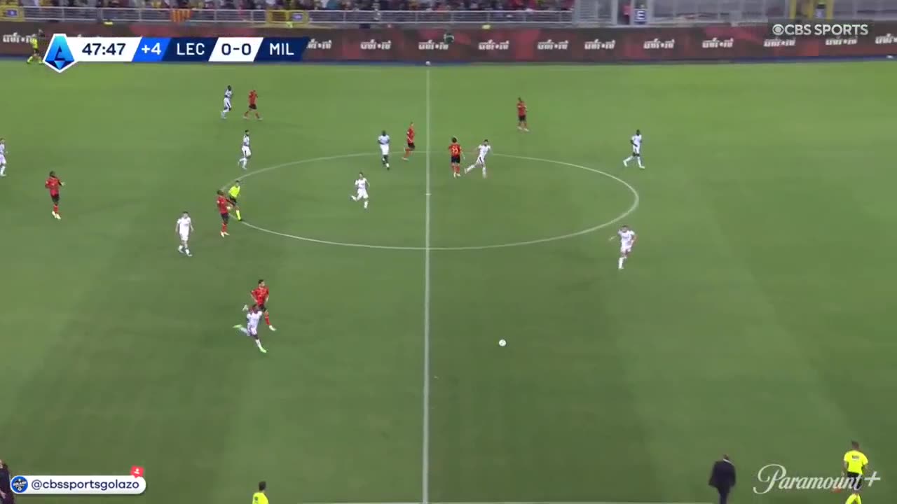 Lecce - Milan 0:2 | 29. 08. 2025 | Serie А