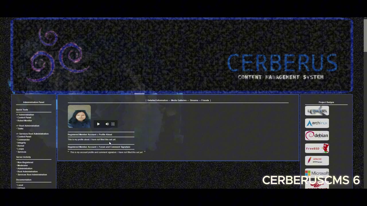 [2025] CerberusCMS - 6 - SVD - Application - Personal Profile System - Video File Part - 01 OF 10