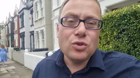 Outside the former home of Jill Dando