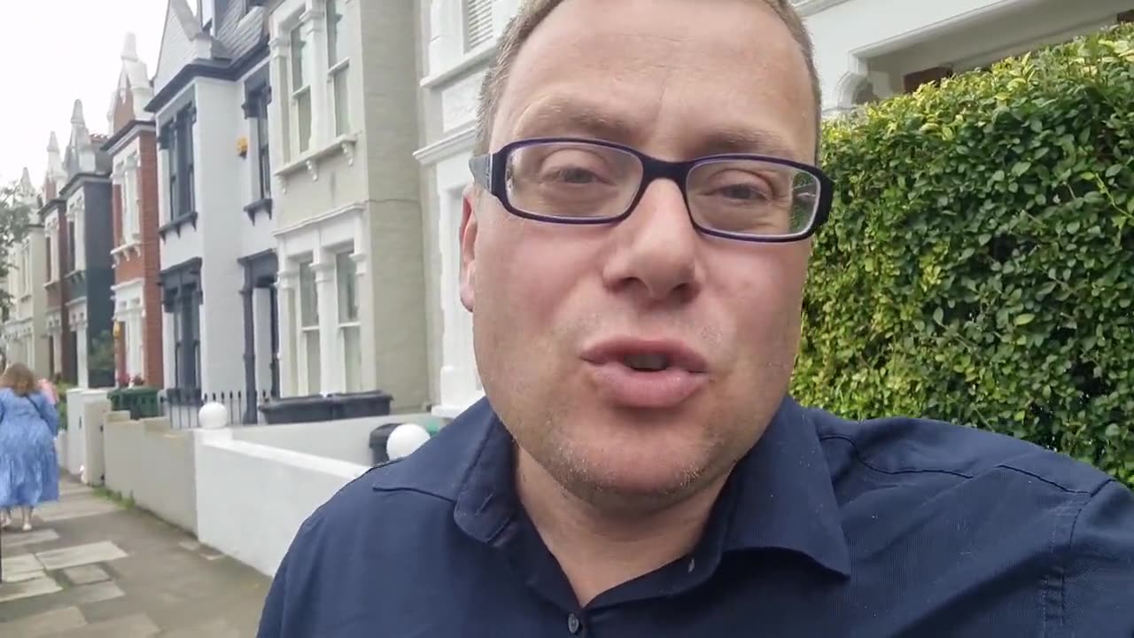 Outside the former home of Jill Dando