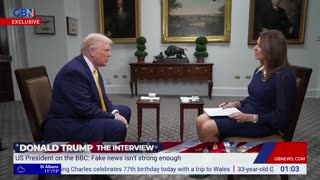 Trump on the BBC deceptively editing his speech: "I couldn't believe it, actually.