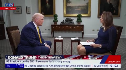Trump on the BBC deceptively editing his speech: "I couldn't believe it, actually.
