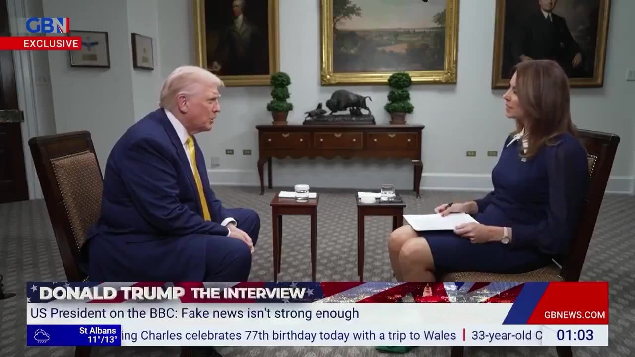Trump on the BBC deceptively editing his speech: I couldnt believe it, actually.