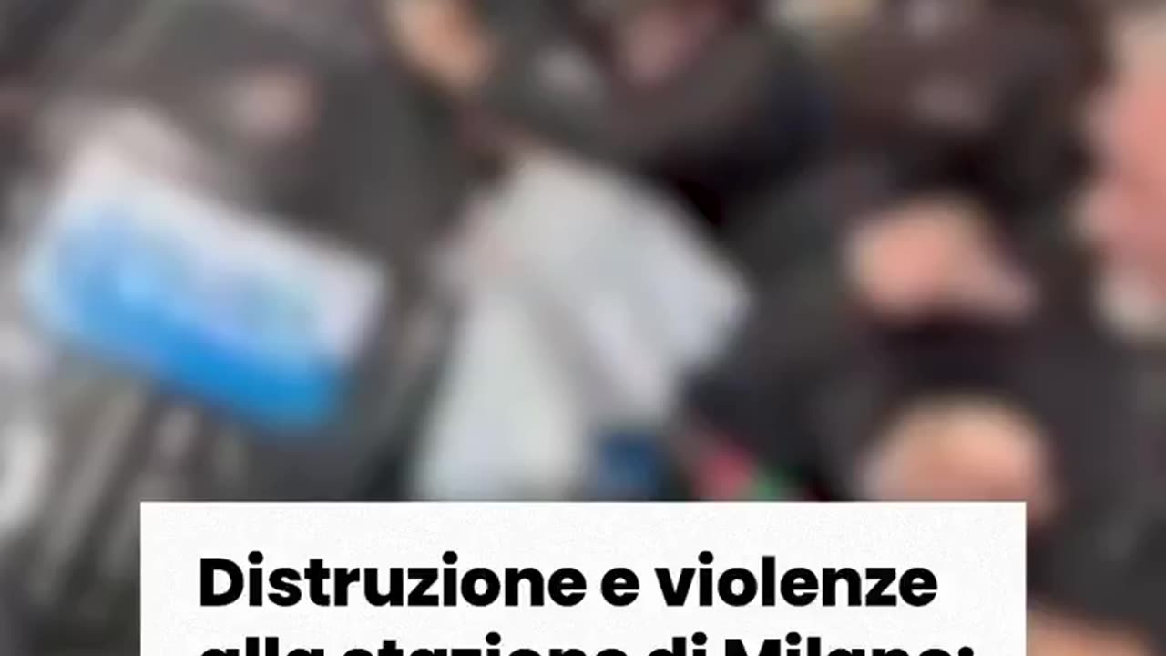 #Breaking #News #Milan under attack. #Antifa and Islamic #terrorists attack Milan's train station.