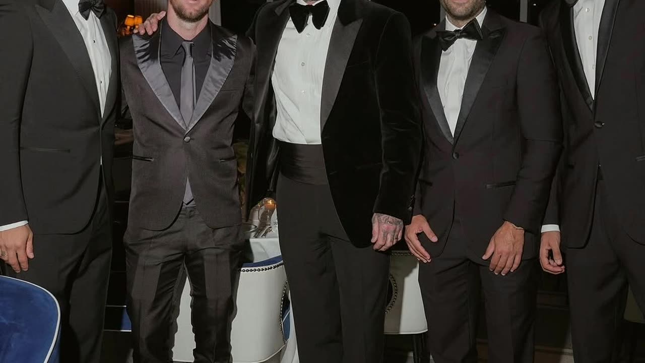 The beginning of David Beckham's 50th birthday celebrations in Miami