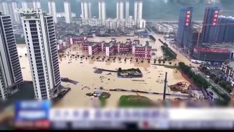 Heavy rain leaves parts of southwest China underwater
