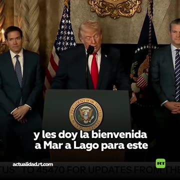 Trump anuncia la construcción de dos nuevos buques de guerra