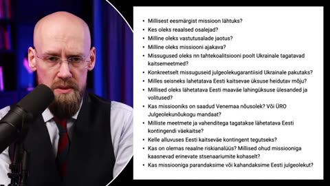 Varro Vooglaid LIVE #120 Michali valmidus saata kaitsevägi Ukrainasse on väga pahaendeline