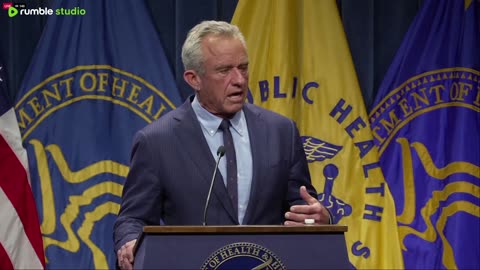 LIVE: Robert F. Kennedy Jr. Addresses Rising Autism Rates in CDC Survey​ Washington, D.C. – April 16, 2025