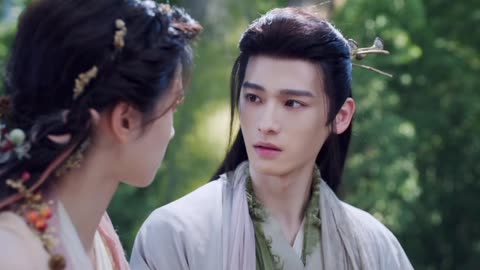 Fan Yue & Bai shuo moonlight mystique Fan Yue & Bai shuo talk about the young lovers episode 10