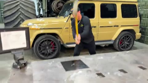 Can you Break a Diamond with a Tank?
