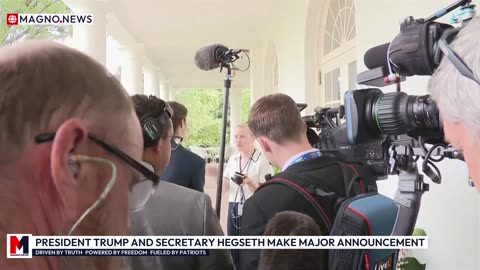 President Trump & Secretary Hegseth Unveil 'Golden Shield of America' Plan at The White House [LIVE]