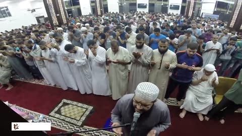دعاء خاشع مبكي يقرع القلوب هز أركان المسجد تقشعر له الابدان _ 26 رمضان _ الشيخ غسان الشوربجي
