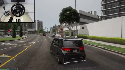 9:25 。5Gl 78% GTA 5-Luxury Private Security Taxi JobI Steering Wheel Gameplay