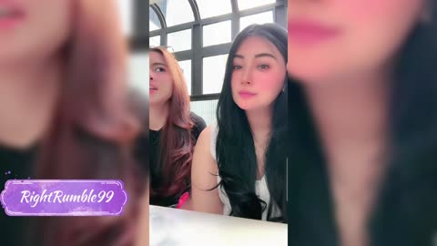 twin women who are very beautiful and motherly