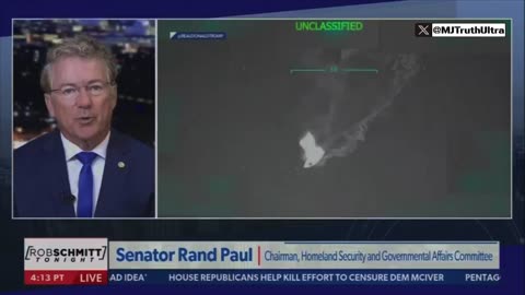 Rand Paul casts doubt on President Trump’s decision to take out 11 Cartel Drug boats