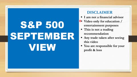 S&P 500 will fall in September ?