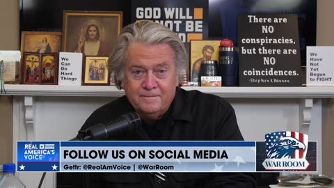 Steve Bannon: “We Still Don’t Have Mayorkas Under Criminal Investigation, Which Has To Happen”