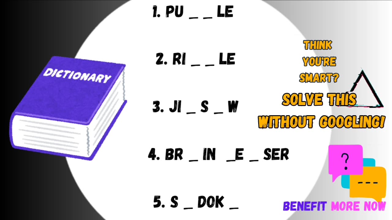 How fast can you guess these words? (P.1) 🤓