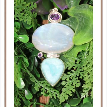 Antounique Jewels: Multi Stone Pendants Collection #crystals #crystaljewellery #jewellerycollection