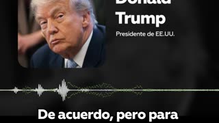 Trump: "Putin no busca más guerra"
