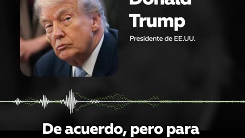 Trump: "Putin no busca más guerra"