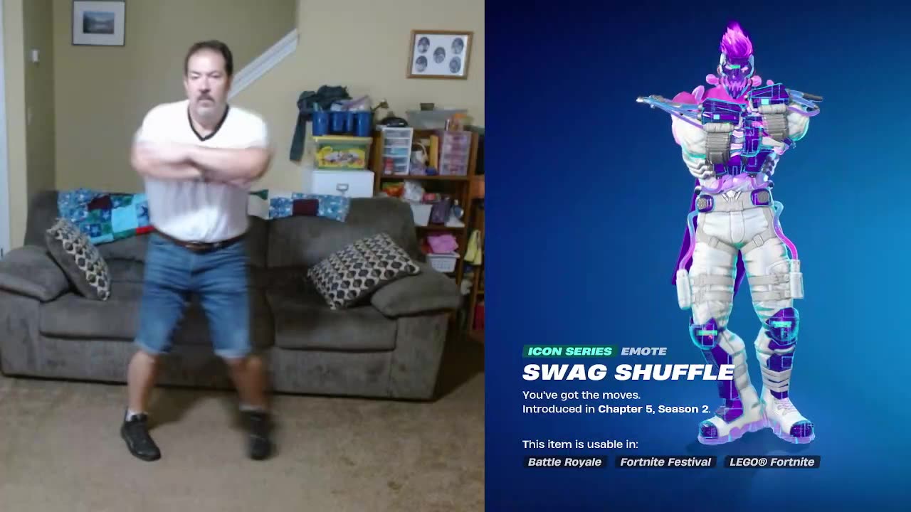 FFG Dance Fortnite Emotes Swag Shuffle