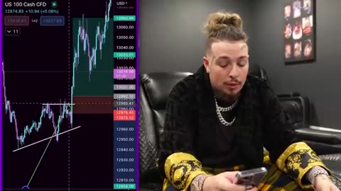 Spending all of the $100,000 that was made in 30 minutes