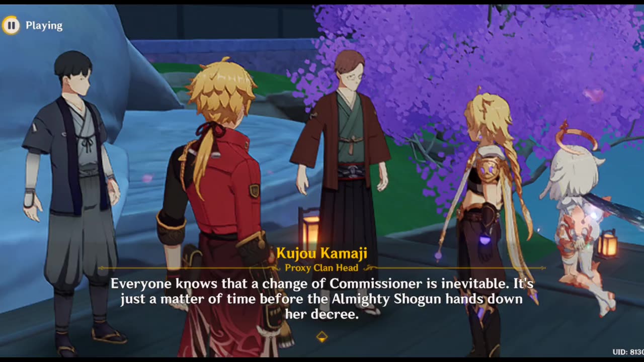 Thomas interaction with Traveller - Genshin Impact