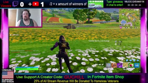 Fortnite Giveaway 50 Vbucks to Several Winners Every 60 Minutes